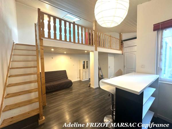 APPARTEMENT TYPE MAISONNETTE 54m2- TERRASSE - 1 CHAMBRE - MEZZANINE - BUANDERIE - CAVE