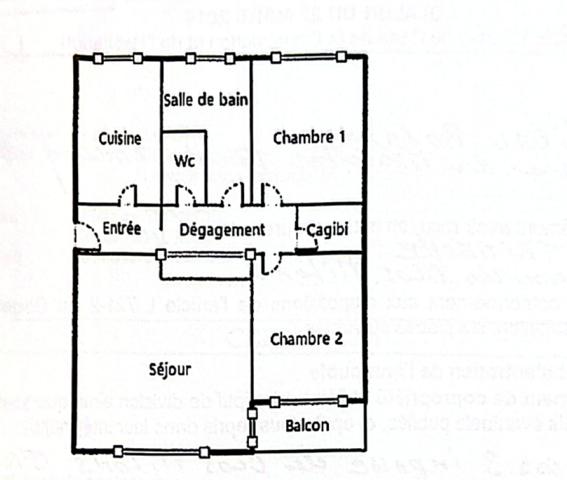 Appartement Franconville 3 pièces 59 m² - Centre-Ville de Franconville - Parking et cave