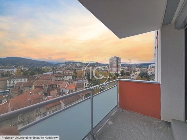 Appartement T4 de 85 m2 - Façade Isolée et rénovée - Firminy