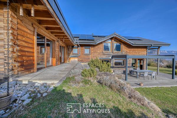 Chalet contemporain avec vue imprenable