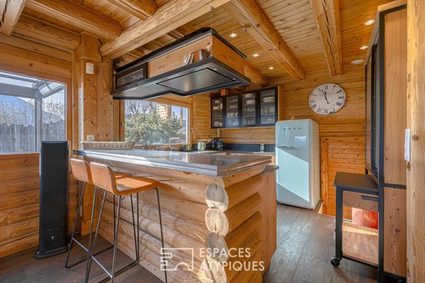 Chalet contemporain avec vue imprenable