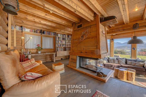Chalet contemporain avec vue imprenable