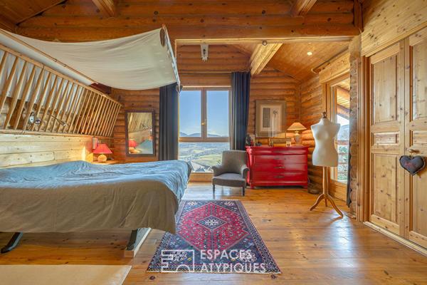 Chalet contemporain avec vue imprenable