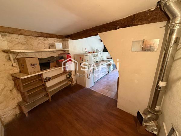 Maison de village axe Pamiers-Mirepoix avec jardin