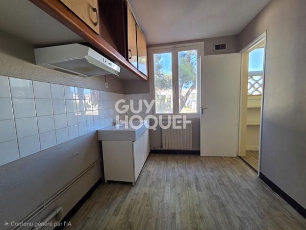 A vendre PERPIGNAN Moulin à vent, appartement 3 pièces avec 2 loggias + garage.