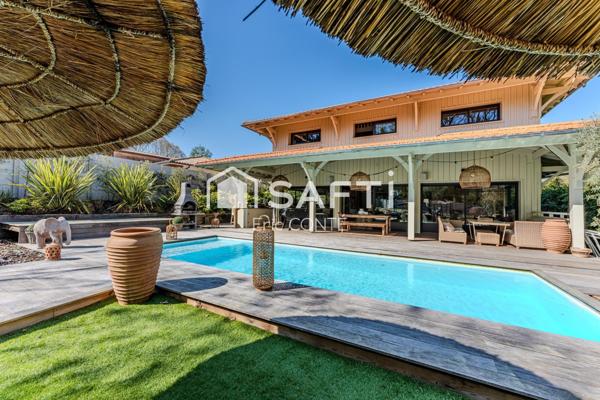 Maison d’exception avec piscine et prestations haut de gamme.