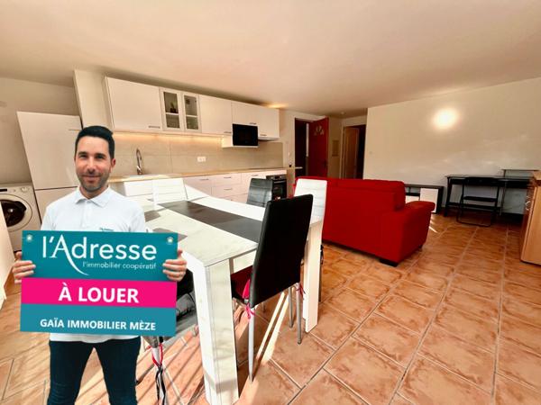 MÈZE appartement T2 de 45.34m² avec balcon et place de stationnement