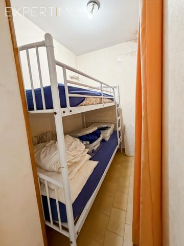 Palavas-les-Flots (34250) Palavas Rive Droite- Rare! Studio Cabine 31,63 m2 face Mer 1 ère ligne .