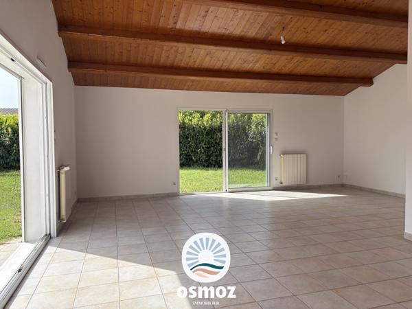 Maison type 4 avec jardin, garage et stationnements !