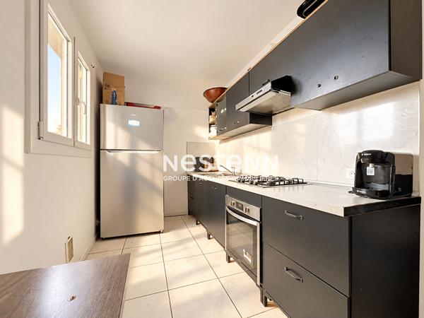 Vallauris - 3P - 58m² - parking - cave - traversant