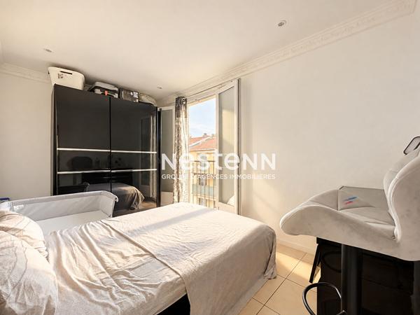 Vallauris - 3P - 58m² - parking - cave - traversant