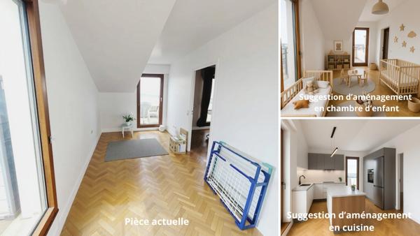 Appartement à vendre 4 pièces CHARENTON LE PONT (94)