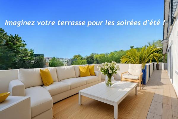 SAINT MARC SUR MER - PLAGE HULOT - PLEIN CENTRE - MARCHE - Duplex Loft T5 - AVEC TERRASSE - GARAGE - PARKING SECURISE