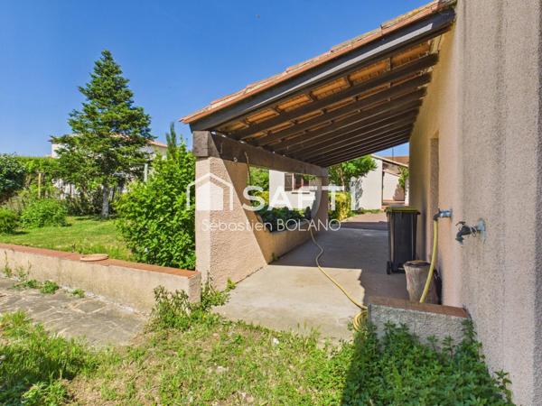 Maison familiale 4 faces avec piscine et grand terrain arboré au calme – Fort potentiel à Villelongue-de-la-Salanque