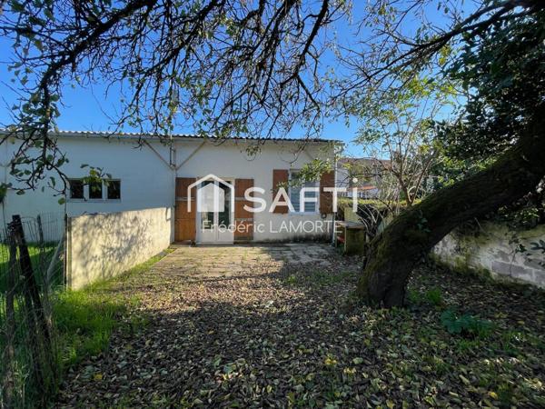 Plain-pied, +1000m² de terrain, centre-bourg