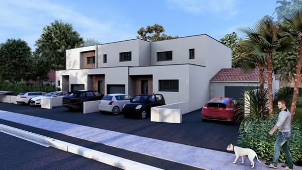 Lattes (34970) Maison contemporaine, 3 chambres, garage, place de parking- Lattes centre (34970)