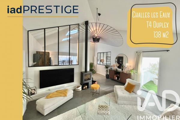 Appartement à vendre 4 pièces 138 m² Challes-les-Eaux