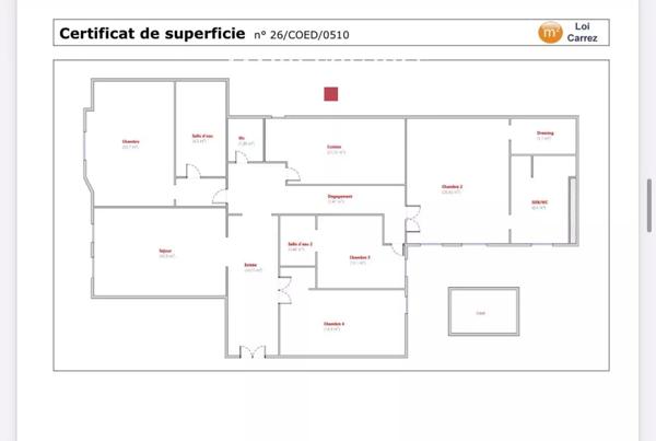 Paris XVI. Flandrin appartement de 200m² en parfait état.