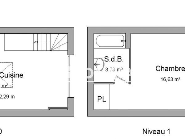 Location Appartement 2 pièces 46.53 m² - RESIDENCE SAINT JEAN Onet Le Chateau 12850