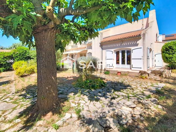 Maison lumineuse avec 5 chambres et jardin