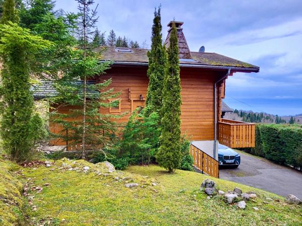 Dpt Haute Savoie (74), à vendre THOLLON LES MEMISES CHALET VUE LAC P5