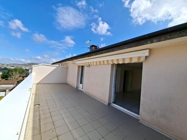 Superbe appartement terrasse avec garage !