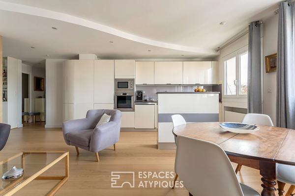 Appartement familial avec vue