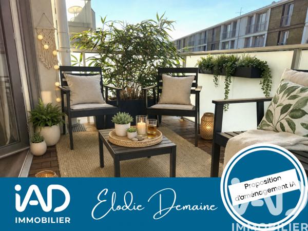 Appartement à vendre 2 pièces 43,86 m² Sannois