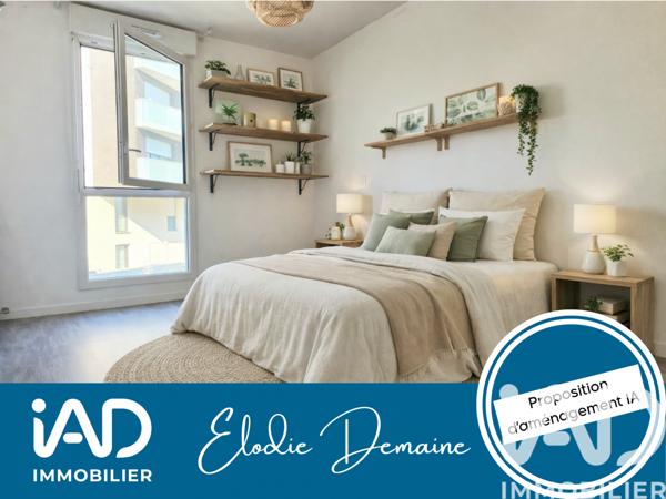 Appartement à vendre 2 pièces 43,86 m² Sannois