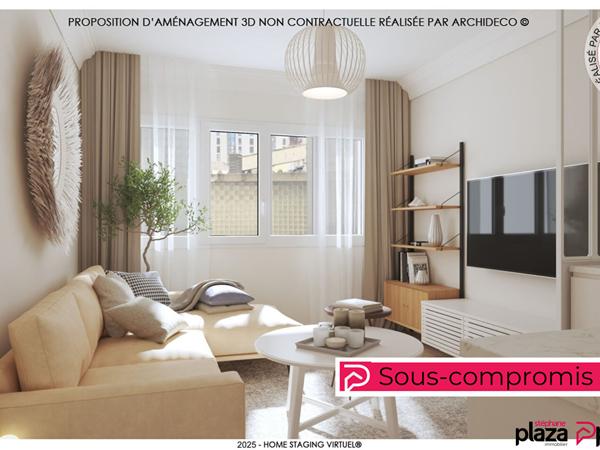 Appartement 1 pièce 34.25 m2