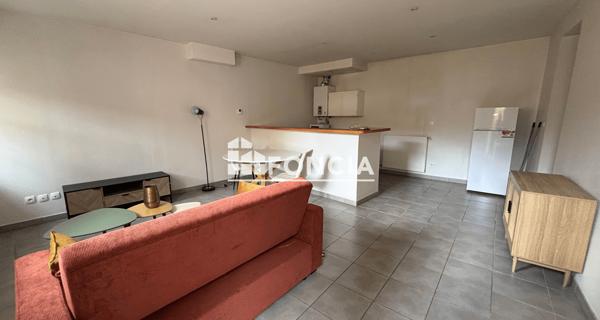 Location Appartement meublé 2 pièces 45.57 m² - Neuville-sur-saône 69250