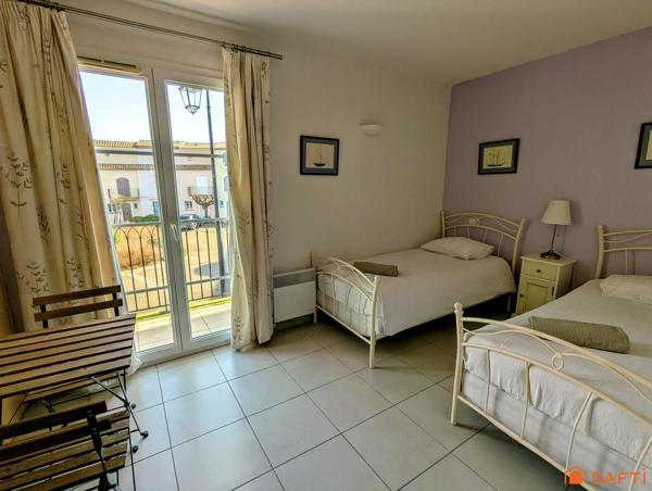 Marina triplex avec amarrage privé, terrasse et solarium
