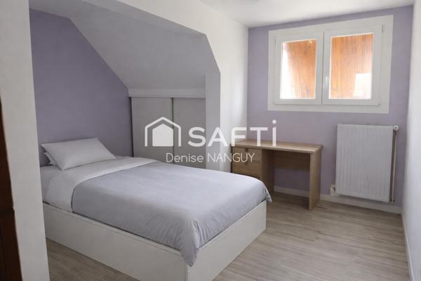 LORRIS MAISON 7 PIECES BALCON 2 TERRASSES CHEMINEE POMPE  A CHALEUR