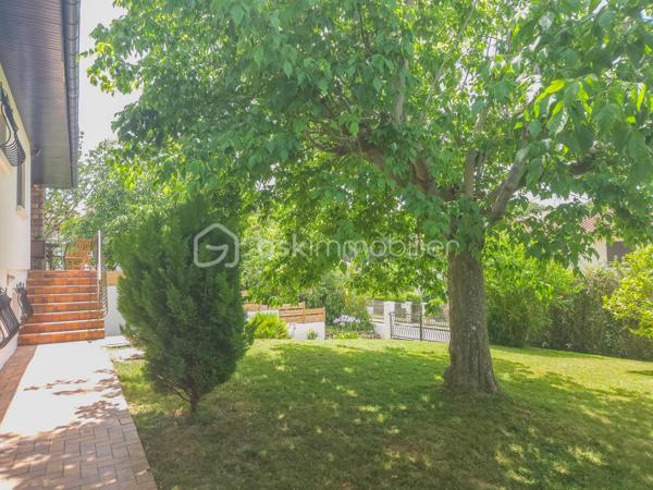 Je vous propose de découvrir en Exclusivité cette maison située sur les hauteurs de Lahonce,
dans une impasse, au sein d'un environnement paisible et sans vis à vis, proche des commodités 
du village (école, commerces, médecins, transport scolaire à proximité) et à seulement
5mn du centre commercial Ametzondo et 8mn de Bayonne.
Parcelle totale de 1187m².

         - VISITE VIRTUELLE GRATUITE - SUR DEMANDE -

Vous profiterez de la partie habitable de plain-pied composée d'une belle pièce de vie lumineuse
en triple exposition avec un accès direct sur la terrasse et le jardin ainsi que d'une cuisine séparée
aménagée et équipée.
La partie nuit vous offre 3 chambres spacieuses avec placard, une salle de bain, un WC séparé.
Un escalier intérieur vous permet également d'accéder au sous/sol.

Le sous/sol semi-enterré de 103m² est agencé actuellement avec une salle de sport, une buanderie
avec placard, une pièce de rangement, une salle d'eau avec WC, un garage avec son espace atelier.

Côté extérieur se trouve un beau jardin entièrement clôturé; agrémenté de divers 
arbres fruitiers (prunier, figuier, noyer, nectarinier, pommier, cerisier...), d'une terrasse couverte
en exposition Sud-Ouest et d'un abris de jardin.

Côté technique : Assainissement collectif, huisserie PVC et bois, double vitrage,
moustiquaires, chauffage par cheminée avec diffuseur + radiateurs électriques,
production d'eau chaude par cumulus récent, VMC, fibre.

Les PLUS : Positionnement idéal (calme - proche des commodités et de Bayonne) 
Partie habitable de plain-pied - Terrasse - Jardin - Sous/sol total

Photos complémentaires du sous/sol après un premier contact téléphonique.

Je suis à votre écoute 7jours/7, je m'adapte à votre planning.