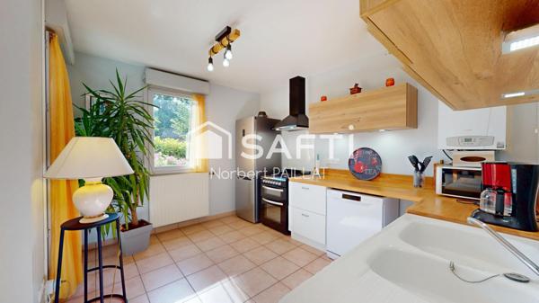 T2 en Rez-de-jardin avec 2 terrasses et garage