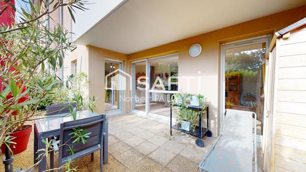 T2 en Rez-de-jardin avec 2 terrasses et garage