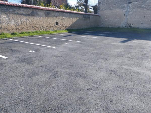 Emplacements parking dans résidence sécurisée