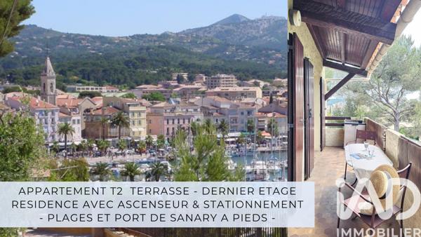 Appartement à vendre 2 pièces 41,2 m² Sanary-sur-Mer