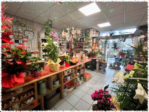 À VENDRE – Fonds de commerce Fleurs / Loto / Presse avec appartement – Emplacement n°1 – Nérondes