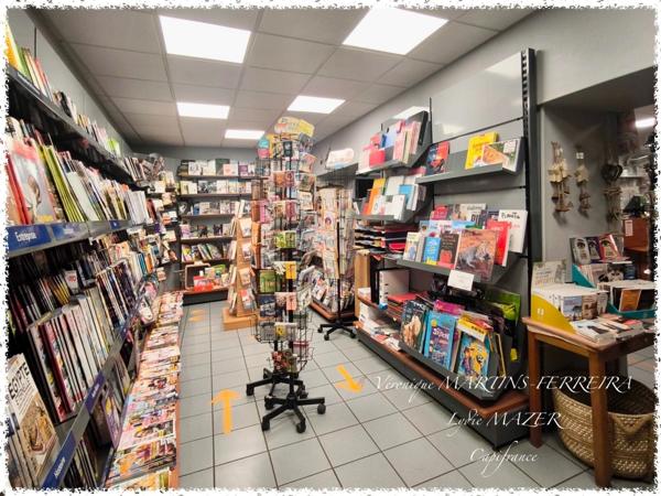 À VENDRE – Fonds de commerce Fleurs / Loto / Presse avec appartement – Emplacement n°1 – Nérondes