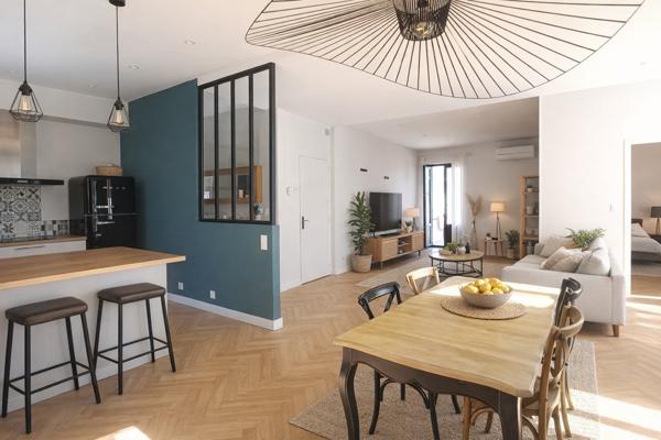 Narbonne (11100) Appartement 106m2- 3 chambres avec terrasse et garage.