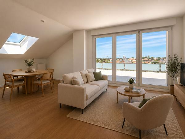 T4 DENIER ETAGE AVEC GRANDE TERRASSE A PROXIMITE DU PORT ET DE LA GARE , Pornic T4 DENIER ETAGE AVEC GRANDE TERRASSE A PROXIMITE DU PORT ET DE LA GARE , Pornic