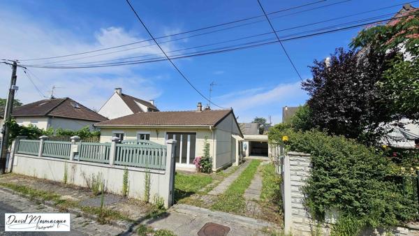 Morsang-sur-Orge (91390) Plain-pied 3 pièces avec dépendances, garage et jardin intimiste – SOUS OFFRE !