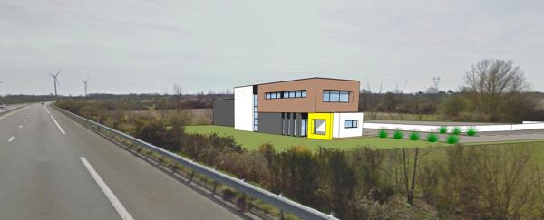 VENTE, ou LOCATION, Batiment d'activité 575 m² sur 4200 m2 avec visibilité - Pontchateau