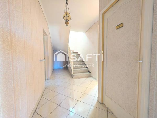 MAISON DE 125 M², 4 CHAMBRES AVEC GARAGE ET JARDIN