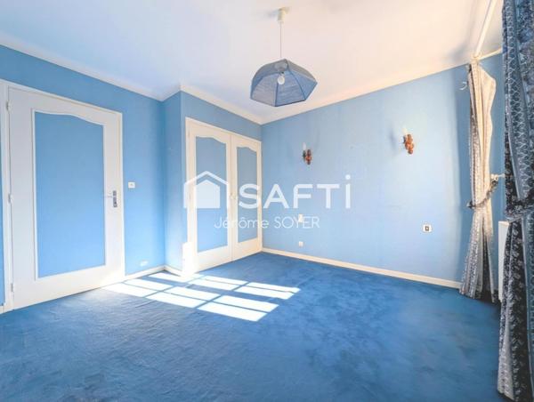MAISON DE 125 M², 4 CHAMBRES AVEC GARAGE ET JARDIN