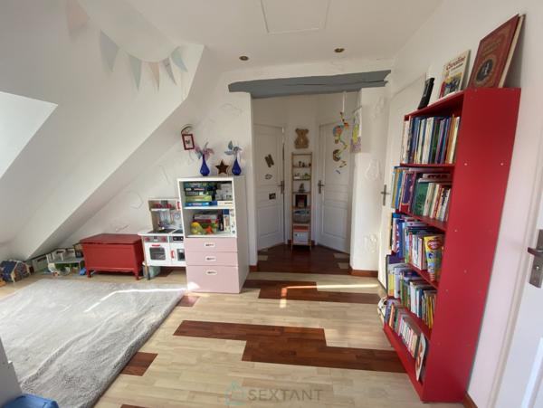 Maison familiale 124 m² – rénovée, jardin clos, proche centre