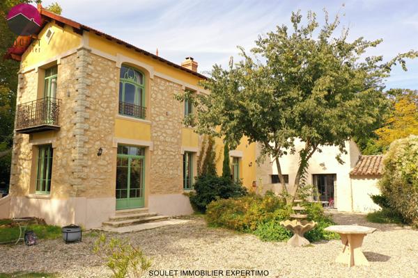 Le Thor (84250) Magnifique Maison de Maître des années 20