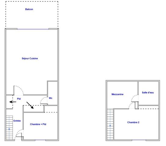 Appartement 3 pièces - 44 m² Exclusivité