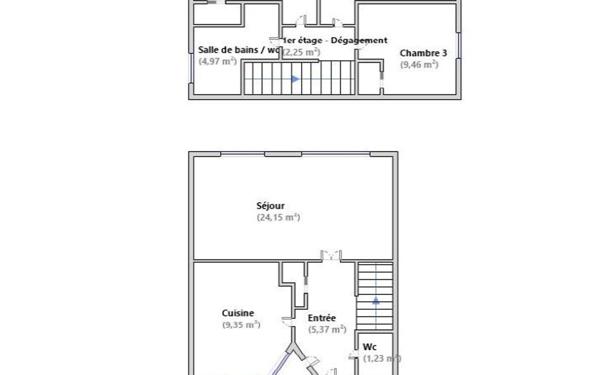 Maison à vendre    4 pièces •  Montpellier